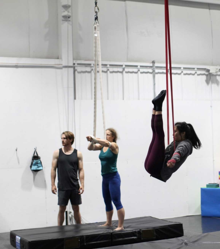 Aerial Straps - Commonwealth Circus Center